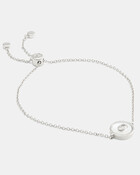 Signature Mother Of Pearl Coin Slider Bracelet
