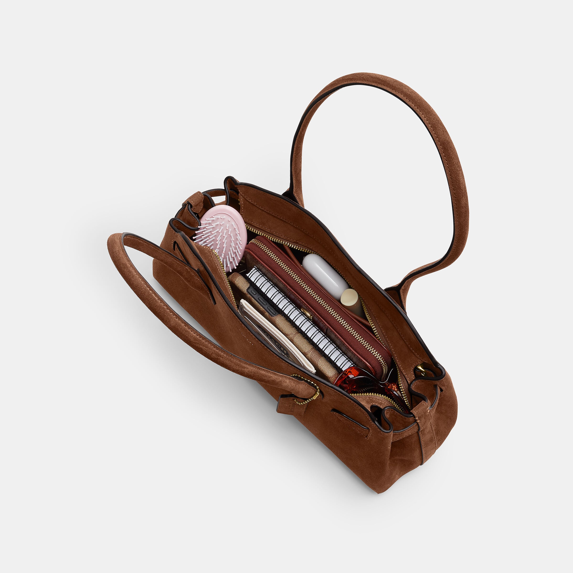 Buy COACH Empire Carryall Bag 34 Brown Online in UAE