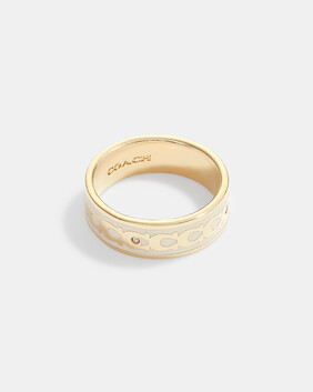 Signature Enamel Ring