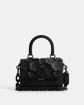 Rogue Top Handle Bag With Tea Rose