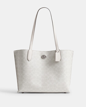 Willow Tote Bag In Signature Canvas
