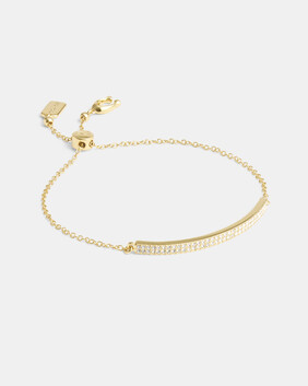 Pavé Bar Slider Bracelet