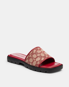 Florence Sandal In Signature Textile Jacquard