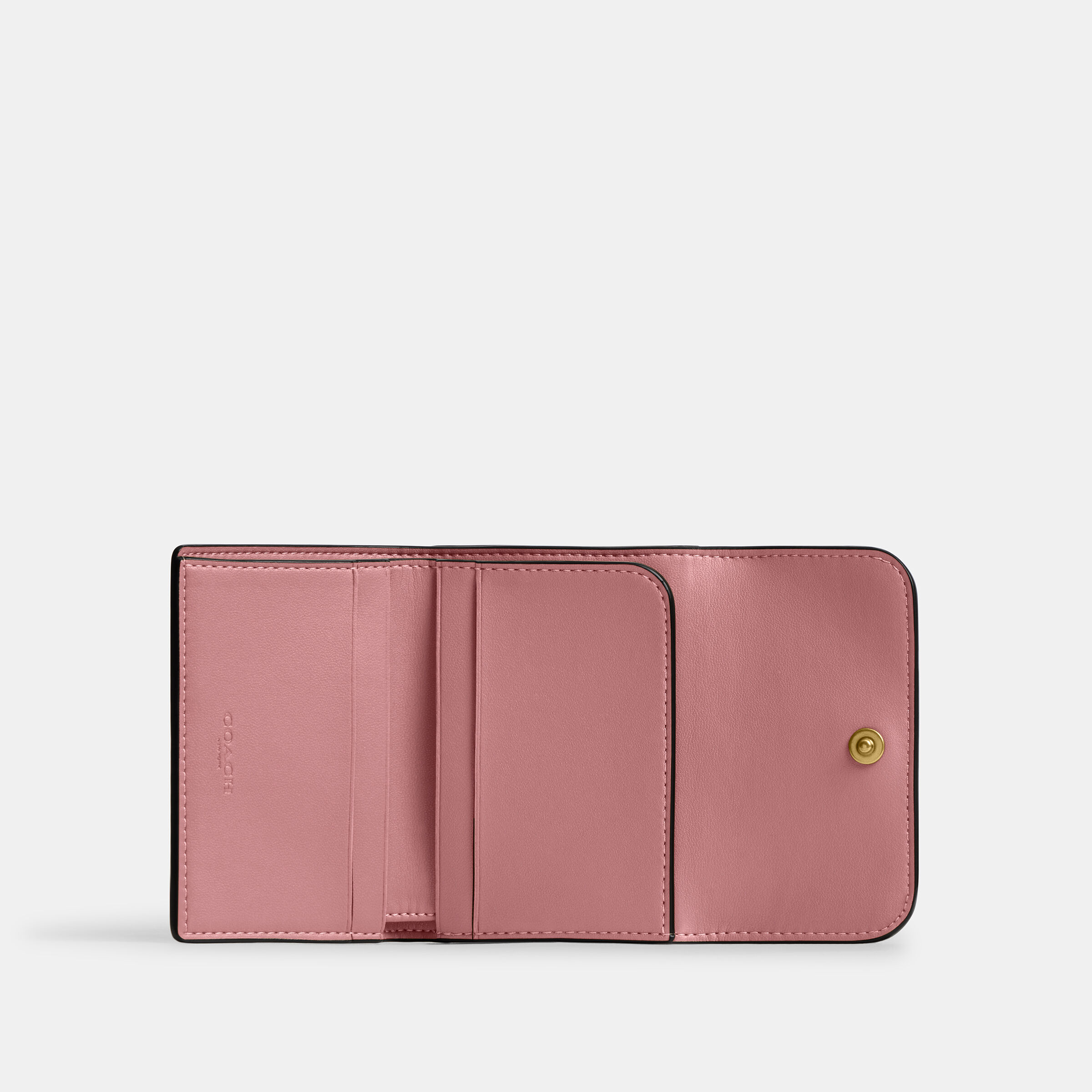 Buy COACH Essential Card Holder Wallet Open Pink Online in Kuwait