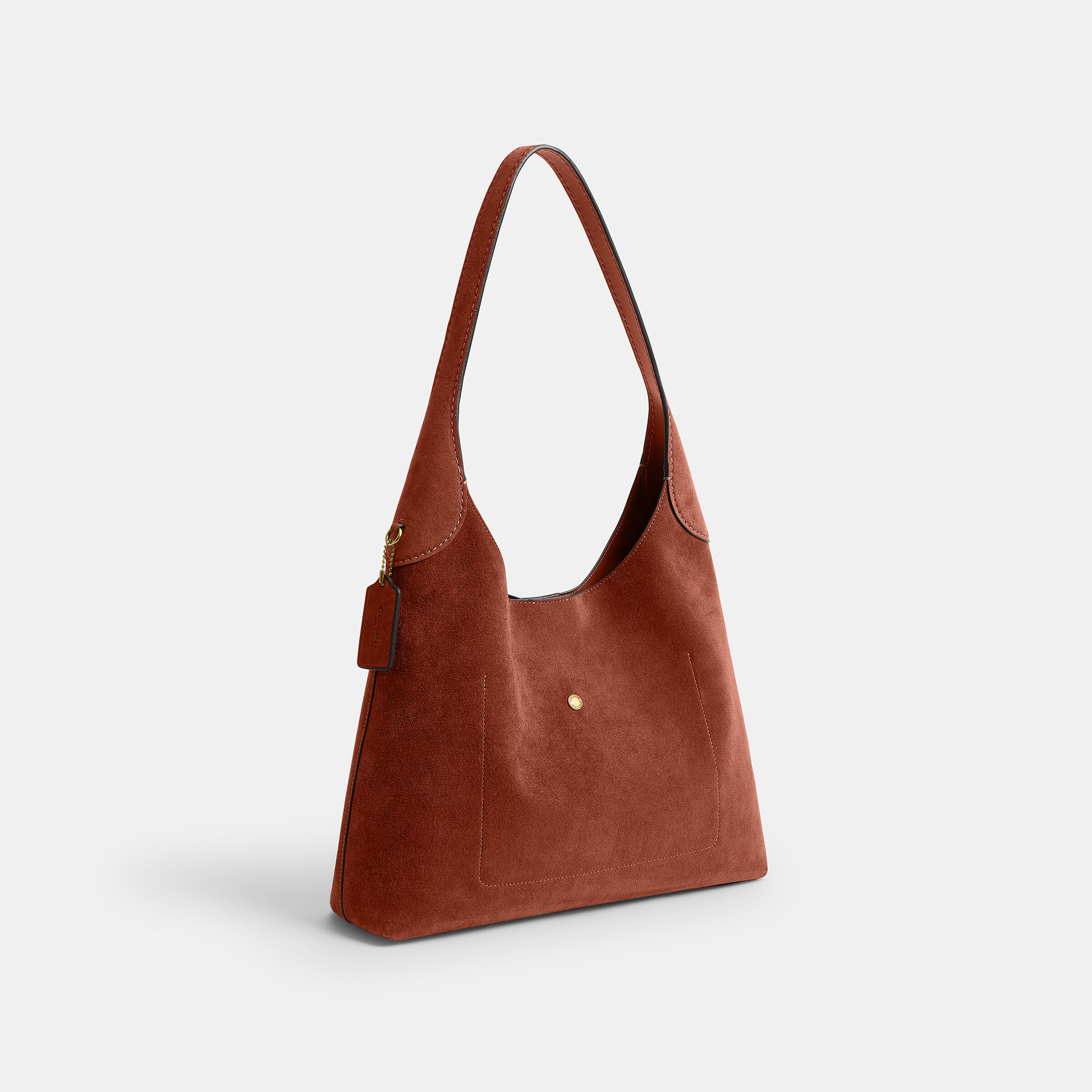 Buy COACH Brooklyn Shoulder Bag 34 MEDIUM BROWN Online in UAE