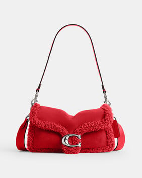 Tabby Shoulder Bag 26 In Shearling