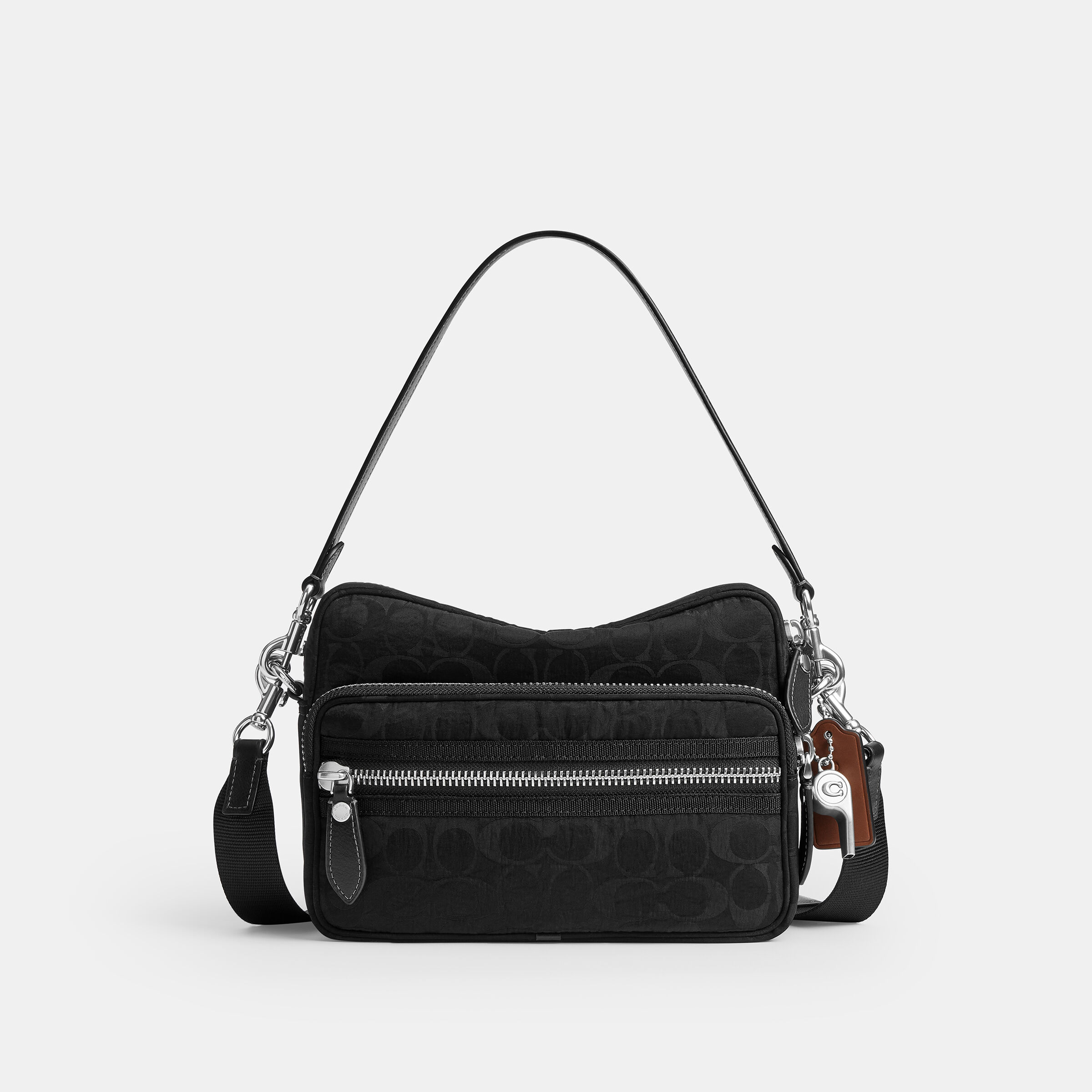バッグ Coach Dakota Satchel 2Way Leather Black Buy COACH Dakota Crossbody Bag In Signature Nylon Black Online in UAE