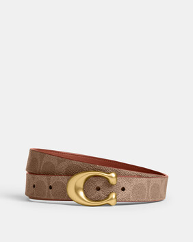 Sculpted C Buckle Reversible Belt 25 Mm