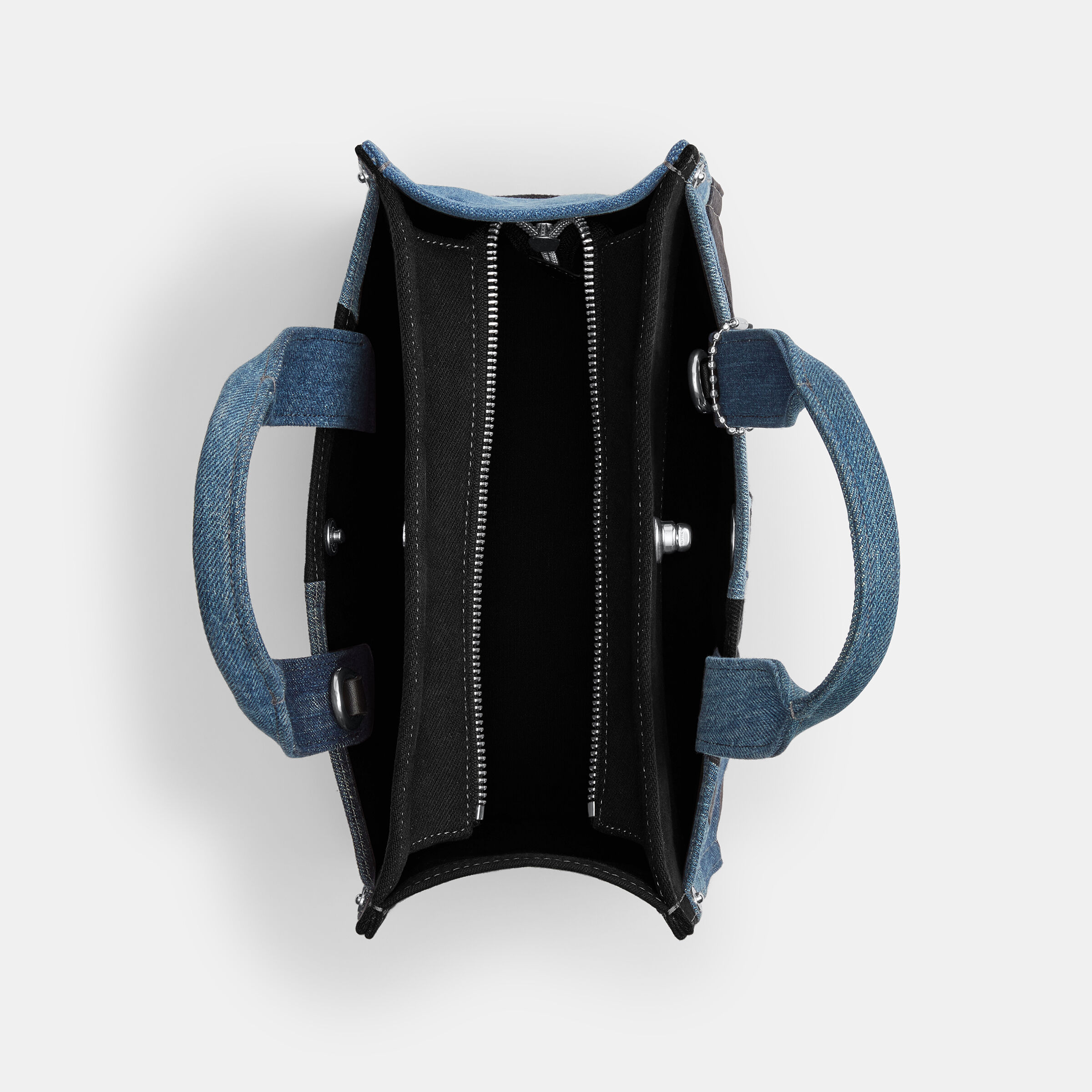 Buy COACH Cargo Tote Bag 26 With Patchwork Blue Online in UAE