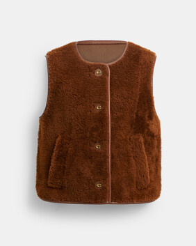 Shearling Vest