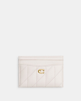 Essential Card Case With Pillow Quilting