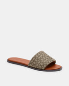 Holly Sandal In Signature Jacquard