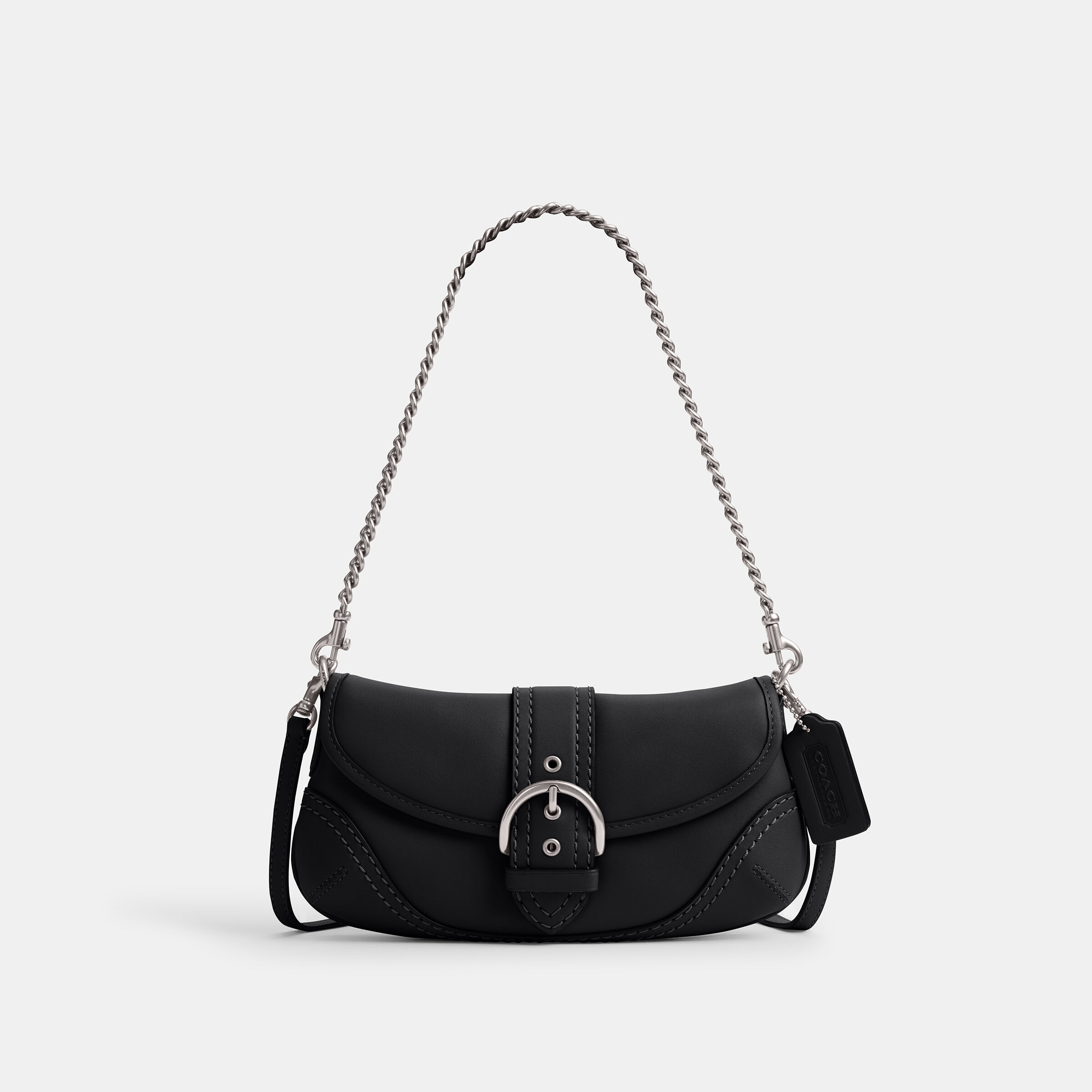 バッグ Coach Soho Black Signature Bag Buy COACH Soho Bag 25 Black Online in UAE