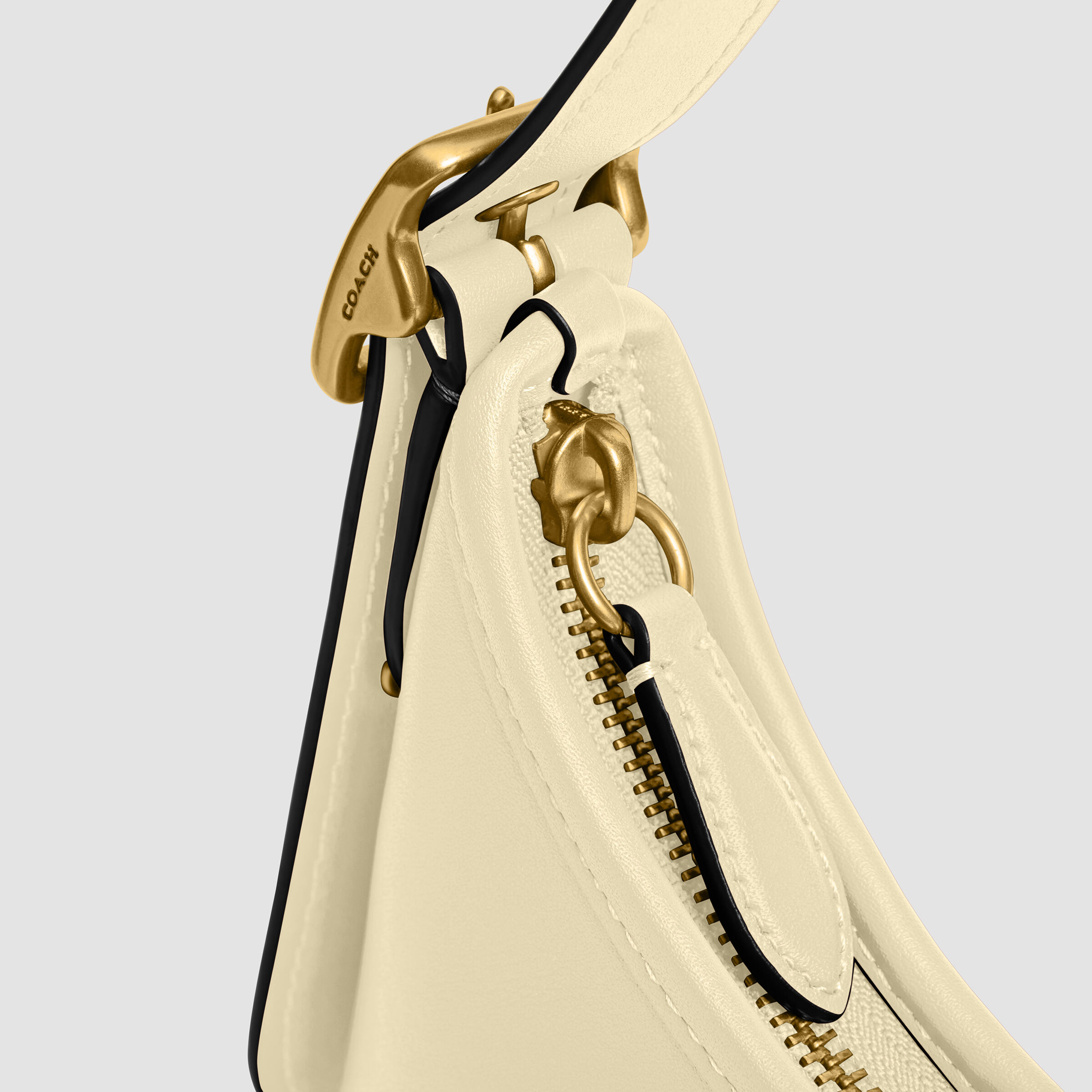 Buy COACH Hamptons Hobo Bag Yellow Online in UAE