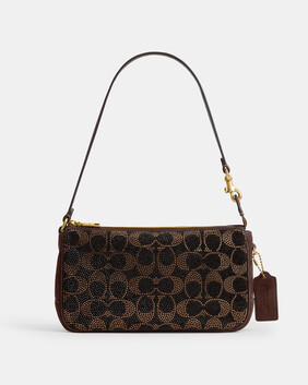 Plaza Bag With Crystal Signature