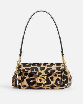 Tabby Shoulder Bag 20 With Leopard Print