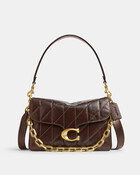 Chain Tabby Shoulder Bag With Quilting
