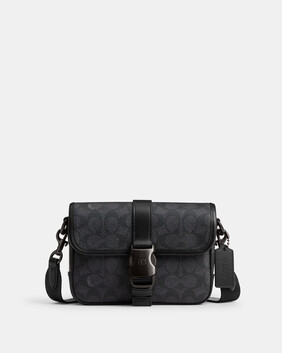 League Crossbody Bag 19 In Signature Canvas