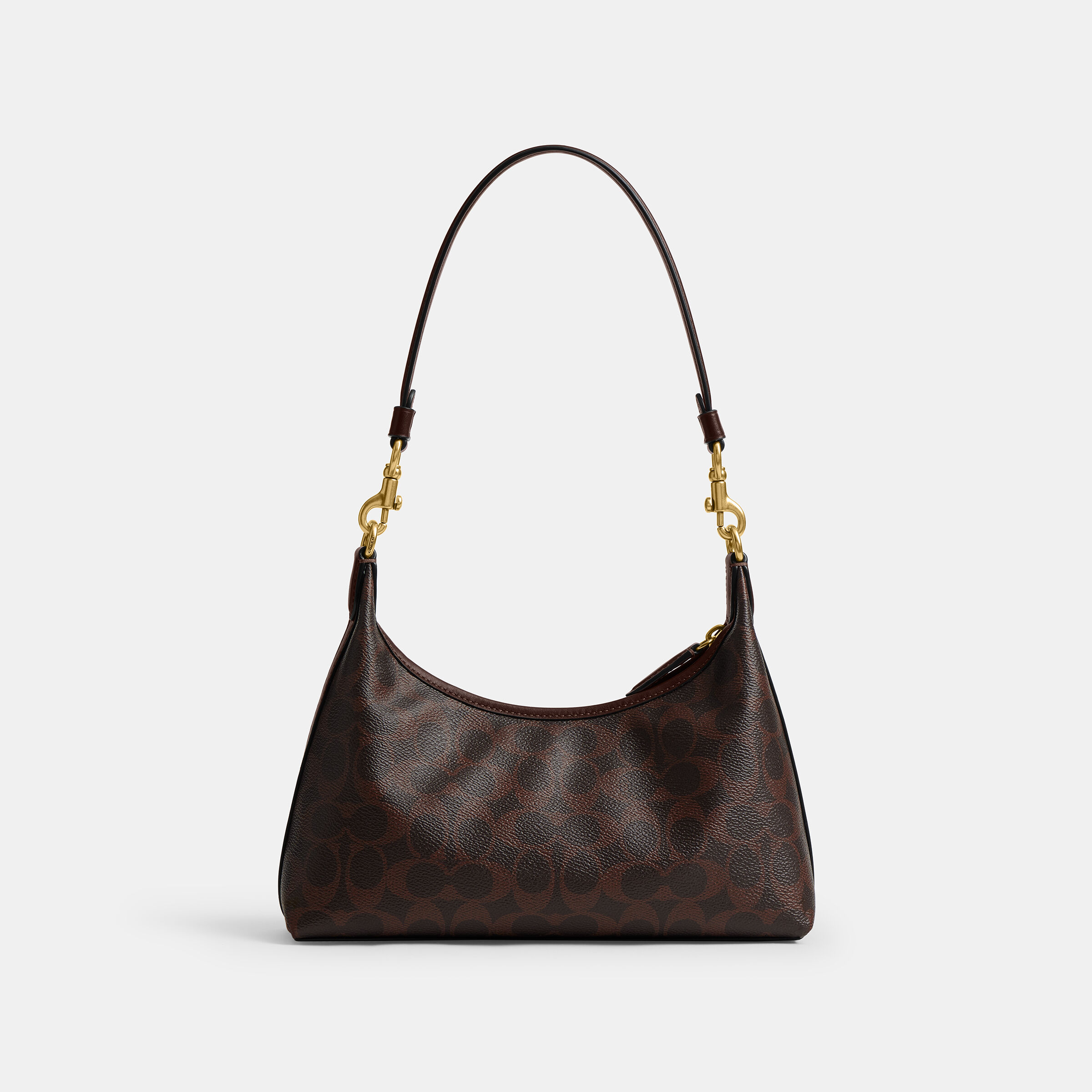Buy COACH Juliet Shoulder Bag 25 In Signature Canvas DARK BROWN