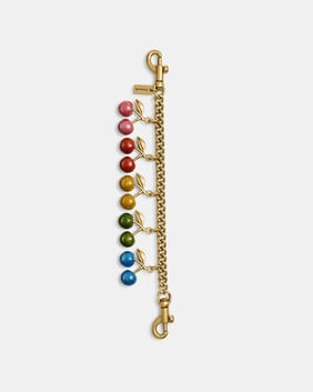 Cherries Motif Chain Bag Charm