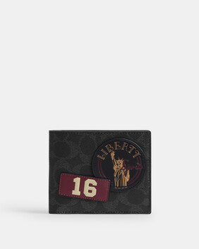 3-In-1 Wallet With Stickers In Signature UpcraftedLeather