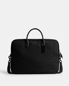 Theo Work Bag In Signature Jacquard