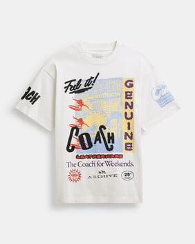 Relaxed Graphic Surf T-shirt