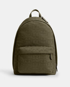 Hall Backpack In Signature Jacquard