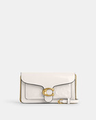 Tabby Chain Clutch In Signature Leather