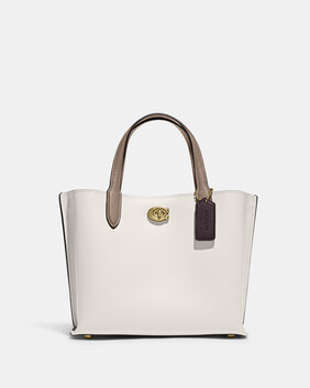 حقيبة يد ويلو 24 بتصميم مقسم بألوان