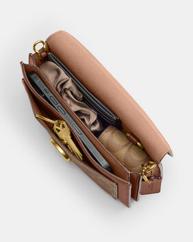 Tabby Chain Crossbody Bag 19 In Signature UpcraftedLeather
