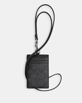 Id Lanyard In Signature Canvas
