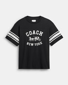 Horse And Carriage Relaxed T-shirt In Organic Cotton