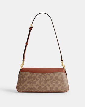Jet Shoulder Bag In Signature Canvas