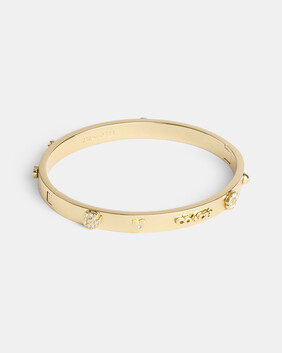 Pegged Hinged Bangle