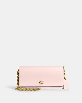 Evie Long Wallet With Chain