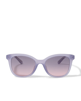 Quilted Tabby Round Sunglasses