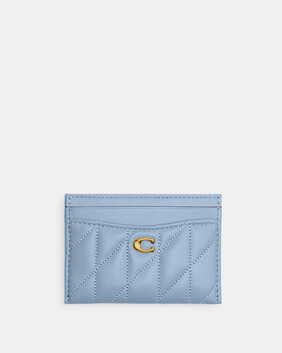 Essential Card Case With Pillow Quilting
