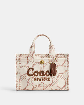 Cargo Tote Bag 26 With Signature Canvas