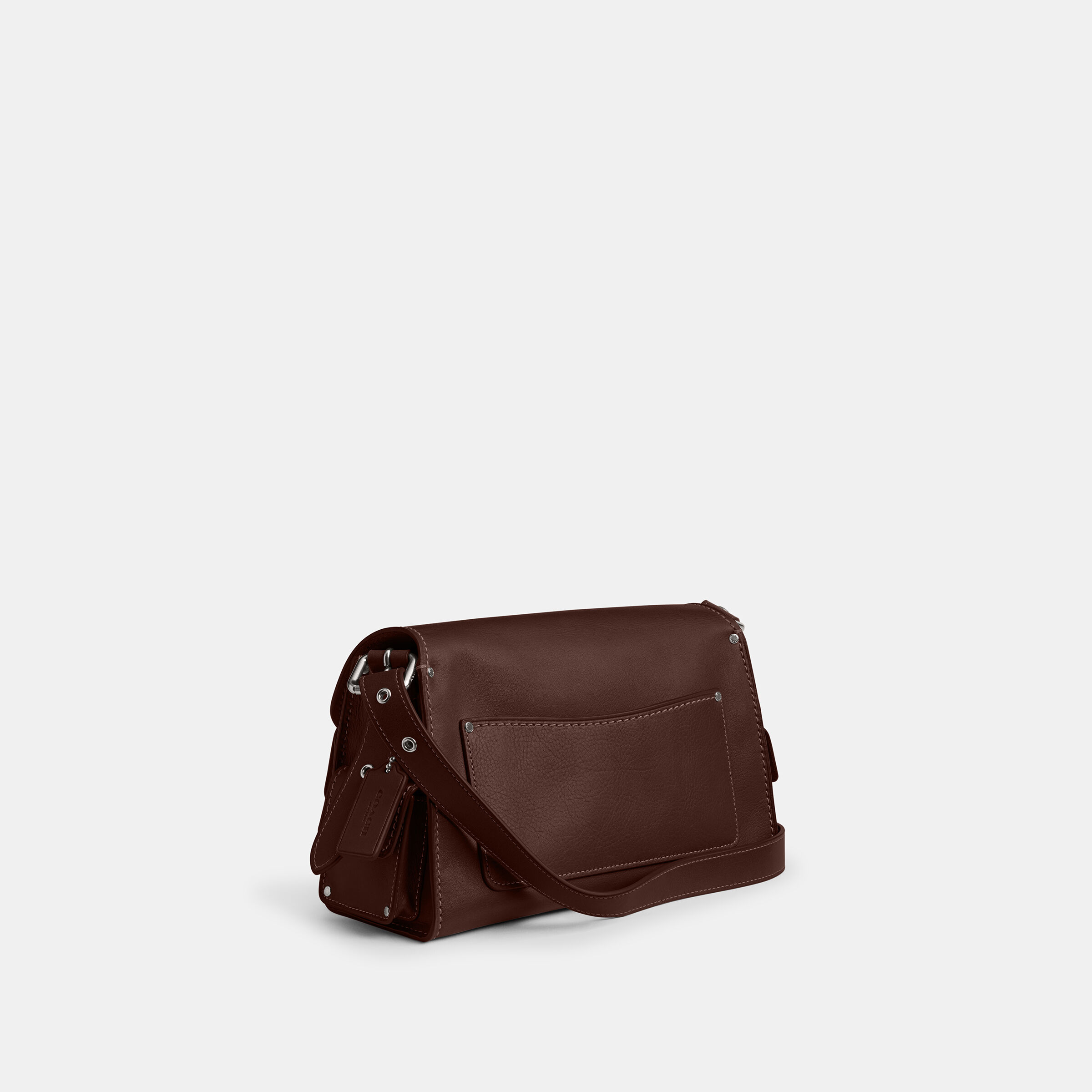 Buy COACH Cargo Turnlock Soft Tabby 26 DARK BROWN Online in Kuwait