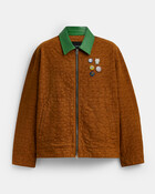 Brain Dead Zip Front Blouson