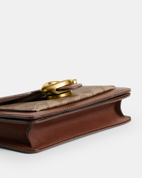 Tabby Chain Crossbody Bag 19 In Signature UpcraftedLeather
