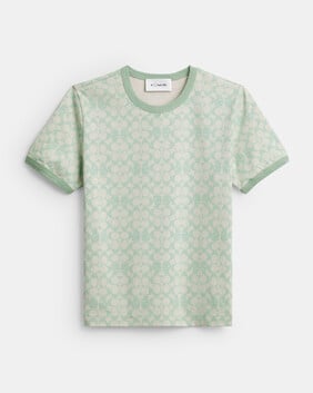 Brain Dead Signature Ringer T-shirt