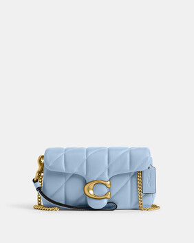 Tabby Crossbody Wristlet With Pillow Quilting