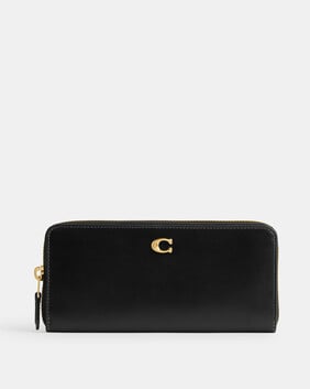 Essential Slim Accordion Zip Wallet