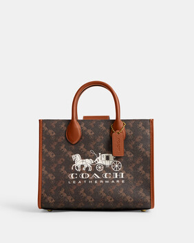 Ace Tote 26 With Horse And Carriage Print