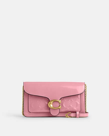Tabby Chain Clutch In Signature Leather 21