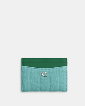 Essential Card Case With Quilting