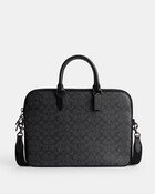 Gotham Slim Briefcase In Signature Canvas
