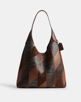 Brooklyn Shoulder Bag 39 With Snakeskin Patchwork